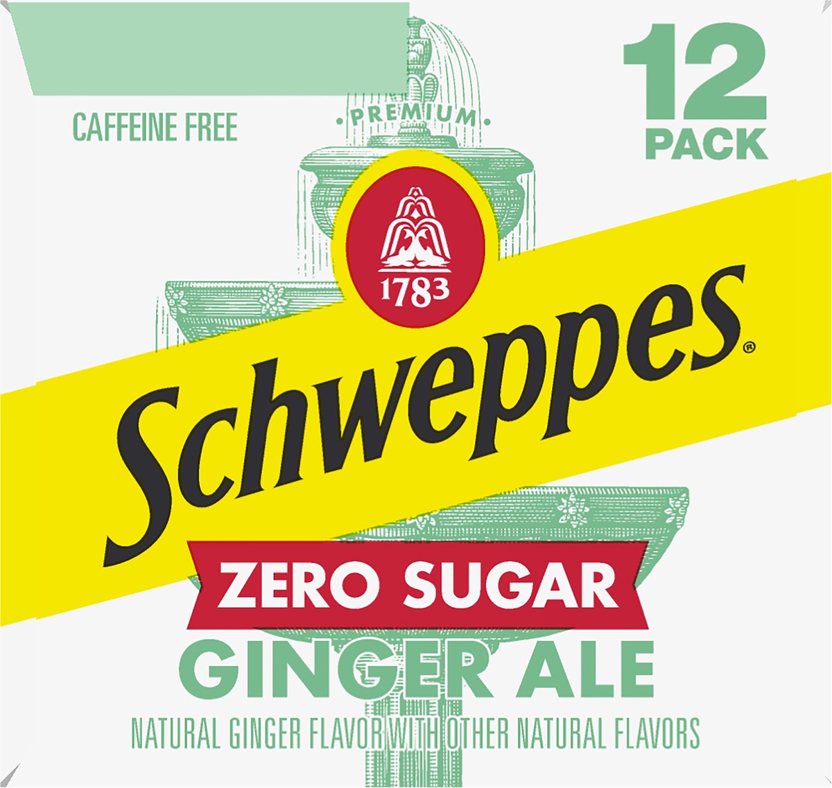 slide 5 of 7, Schweppes Diet Schweppes Ginger Ale, 12 ct; 12 fl oz