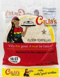 Celia's Tortillas Flour Tortillas 10 ea