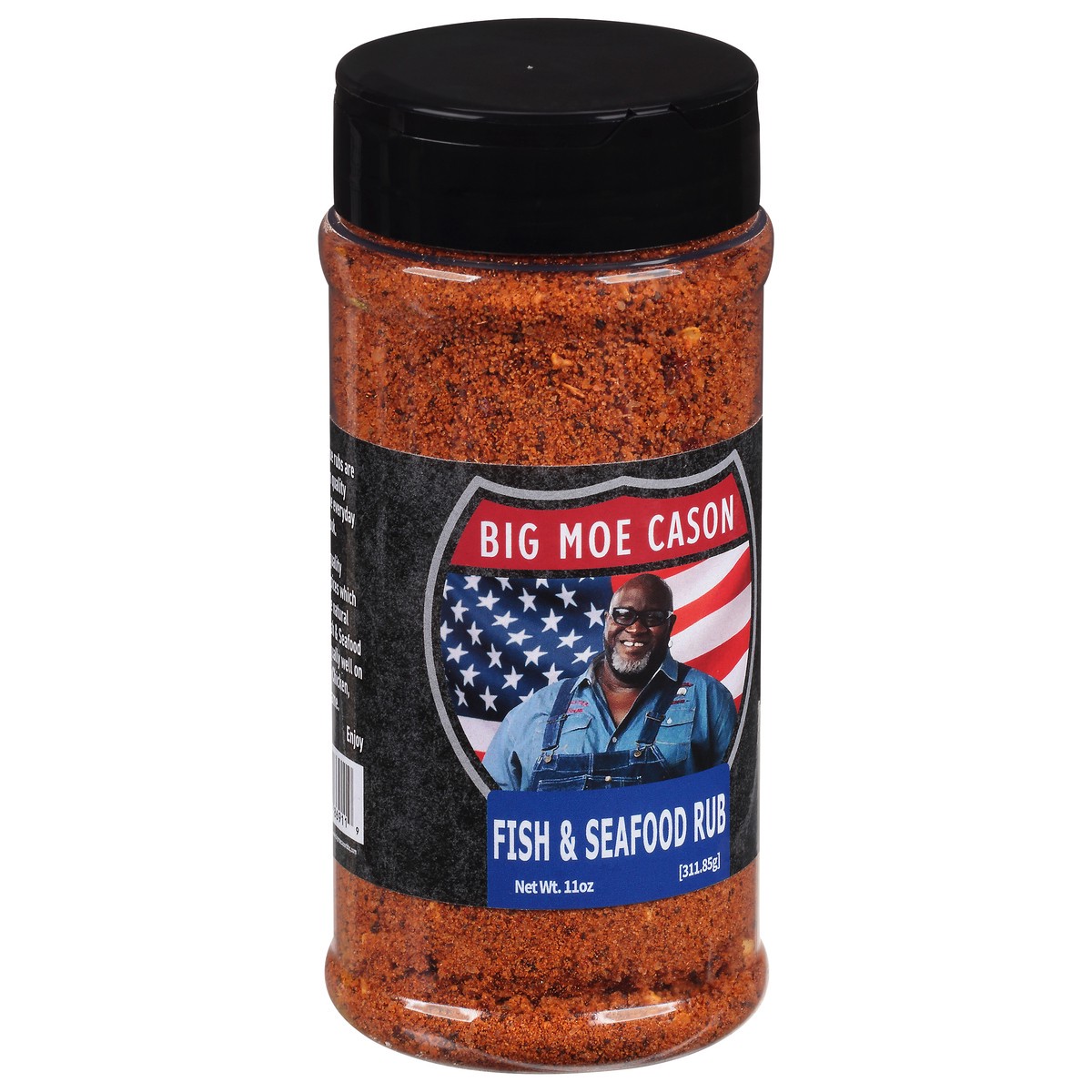 slide 13 of 13, Big Moe Cason Fish & Seafood Rub 11 oz, 11 oz