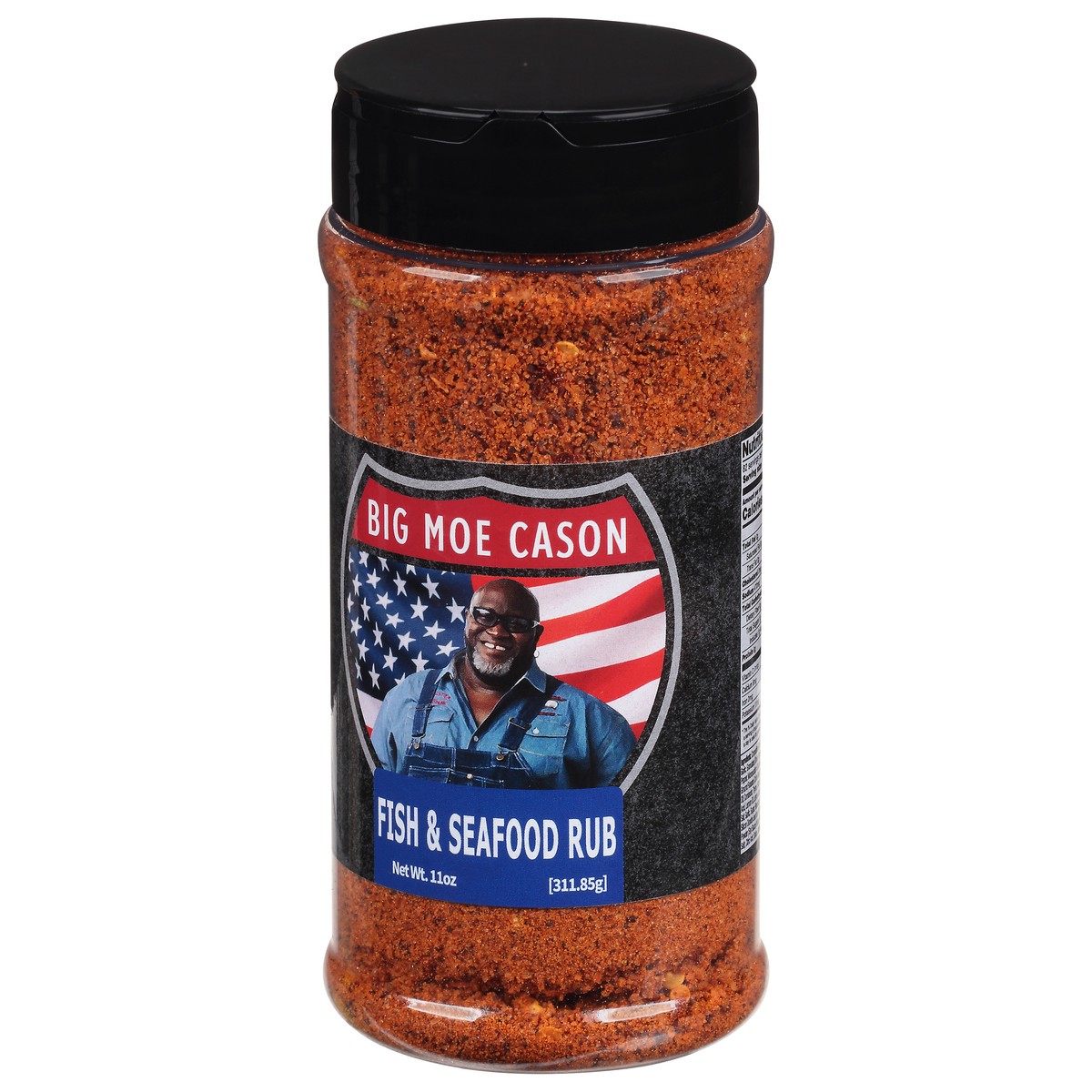 slide 12 of 13, Big Moe Cason Fish & Seafood Rub 11 oz, 11 oz