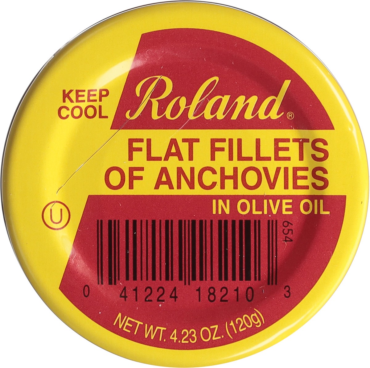 slide 4 of 11, Roland Flat Fillets of Anchovies in Olive Oil 4.23 oz, 4.23 oz