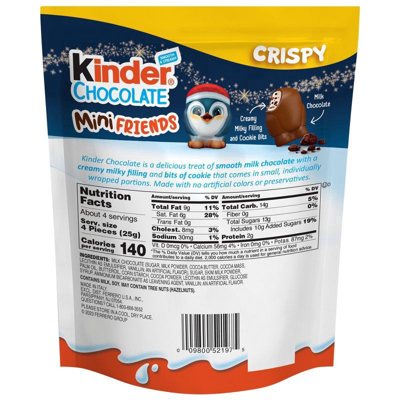 slide 2 of 7, Kinder Mini Friends Cookie - 4.3oz, 4.3 oz