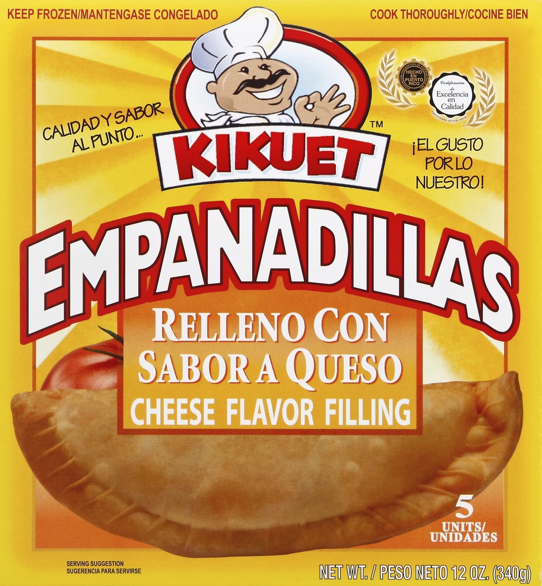 slide 1 of 4, Kikuet Empanadillas 5 ea, 5 ct