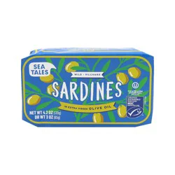 Sea Tales Sardines In Olive Oil 4.2 oz