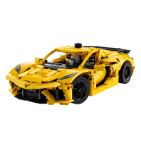 slide 14 of 21, LEGO Technic Chevrolet Corvette Stingray Toy Car Model Building Kit 42205, 1 ct