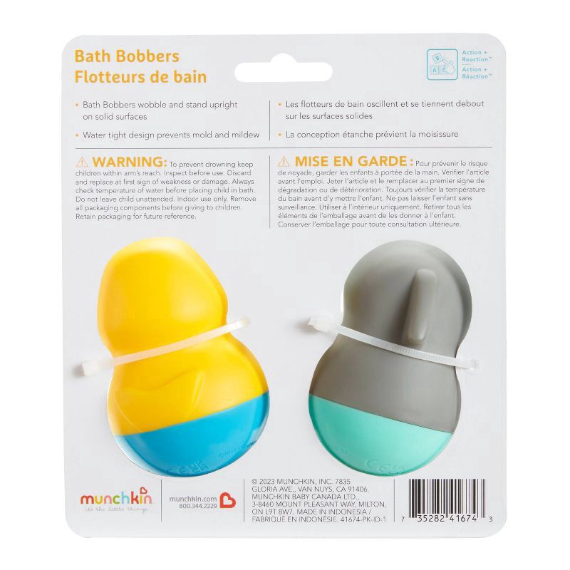 slide 2 of 5, Munchkin 6 m+ Bath Bobbers 2 Each, 2 ct