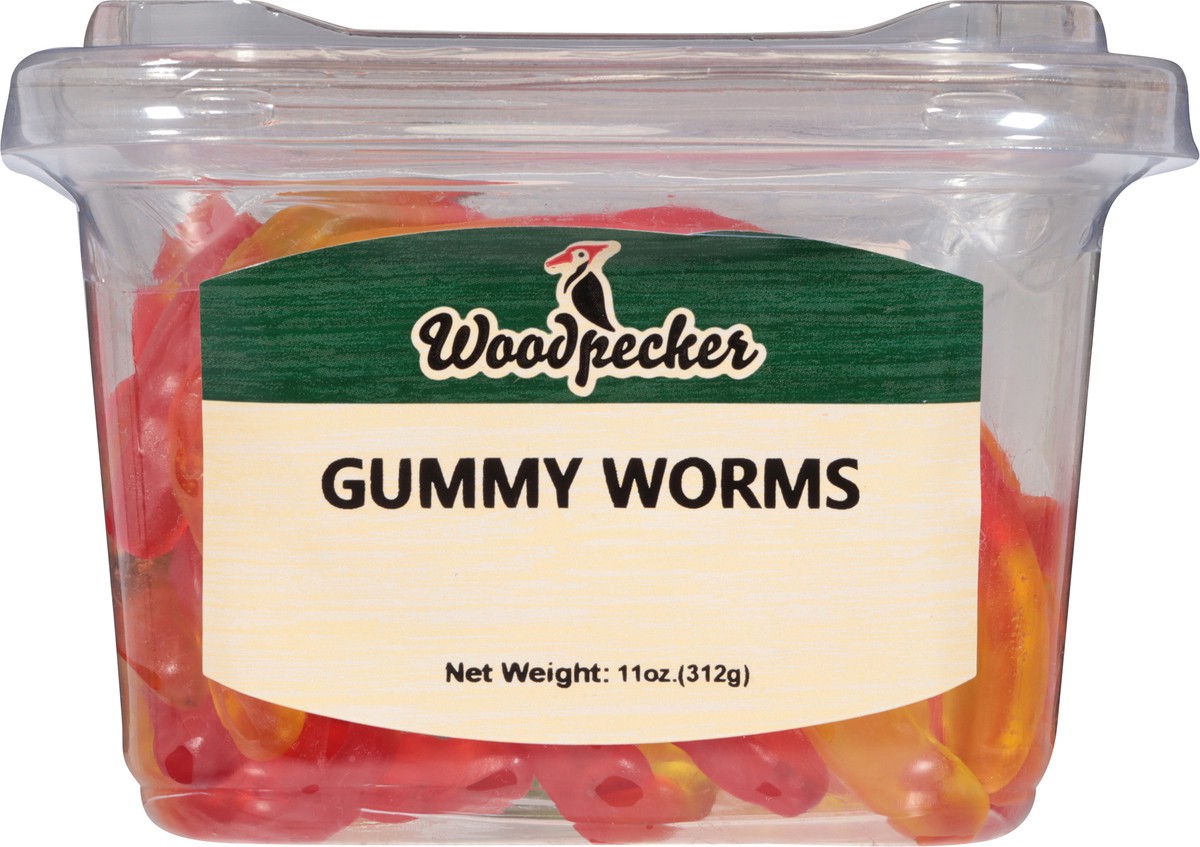 slide 2 of 13, Woodpecker Gummy Worms 11 oz, 11 oz