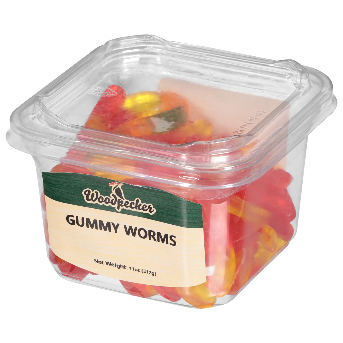 slide 8 of 13, Woodpecker Gummy Worms 11 oz, 11 oz