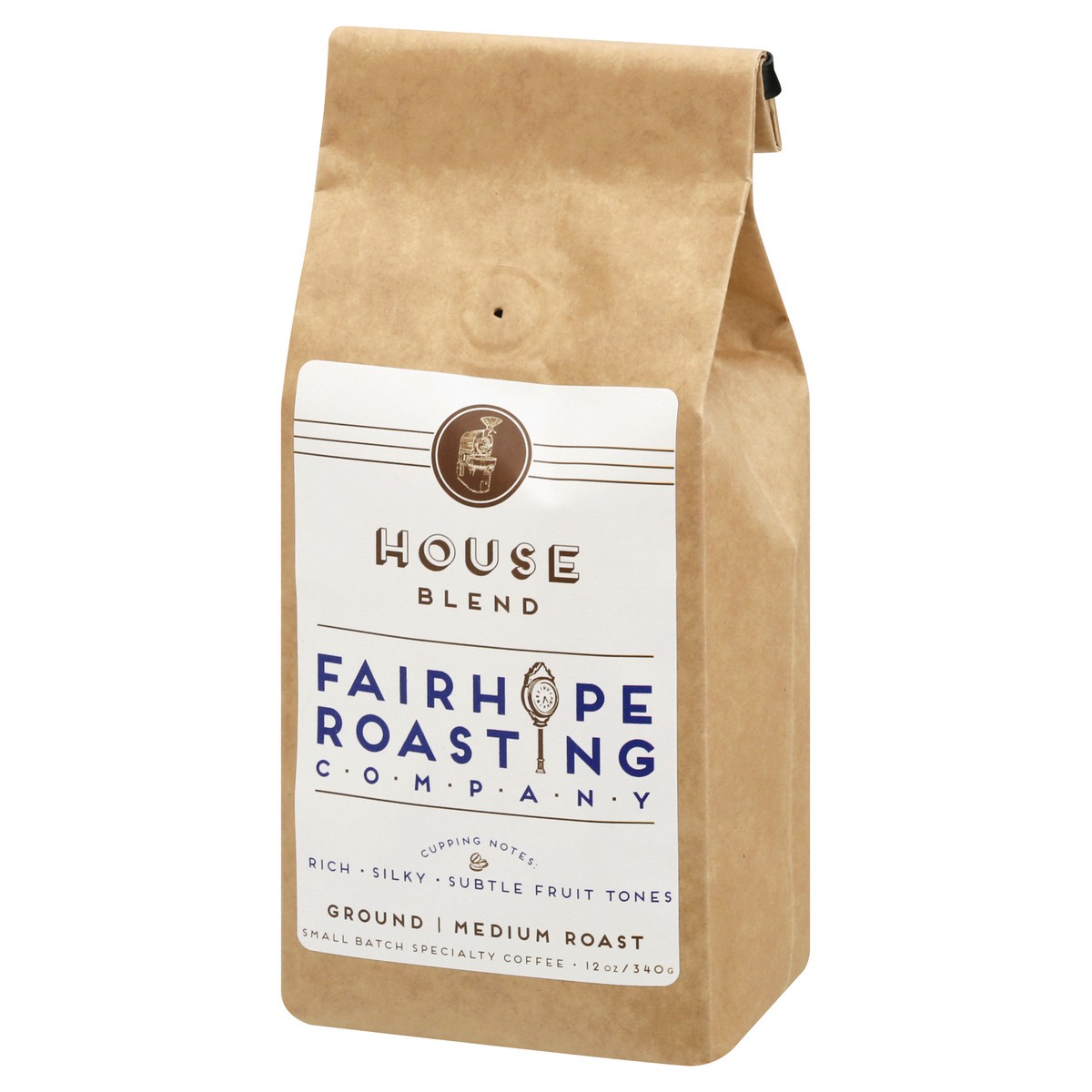 slide 2 of 12, Fairhope Roasting Company Ground Medium Roast House Blend Coffee 12 oz, 12 oz