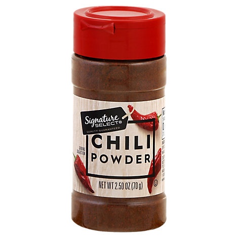 slide 1 of 1, Signature Select/Kitchens Chili Powder, 2.5 oz