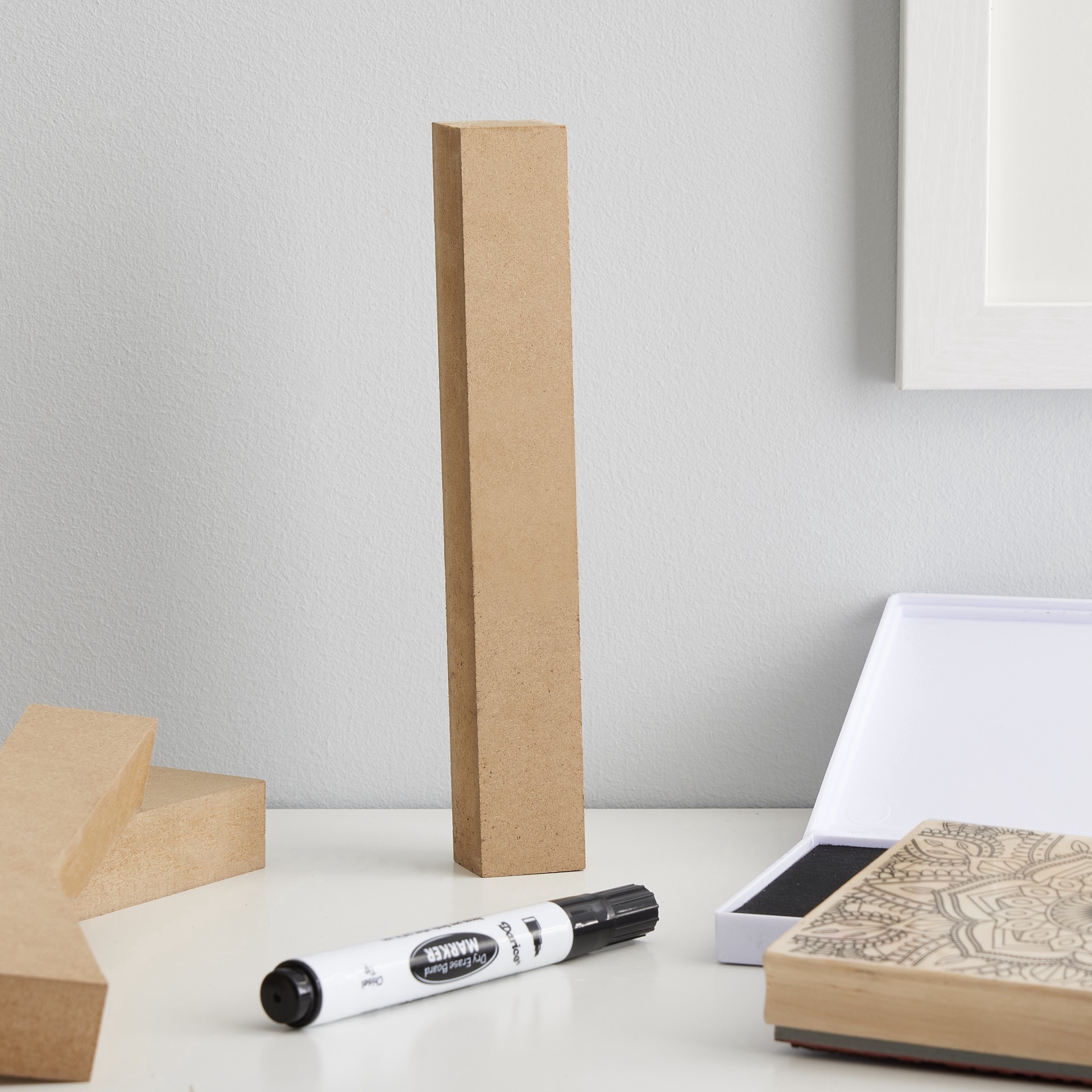 slide 2 of 2, 8" Mdf Block Letter By Make Market, 8 in