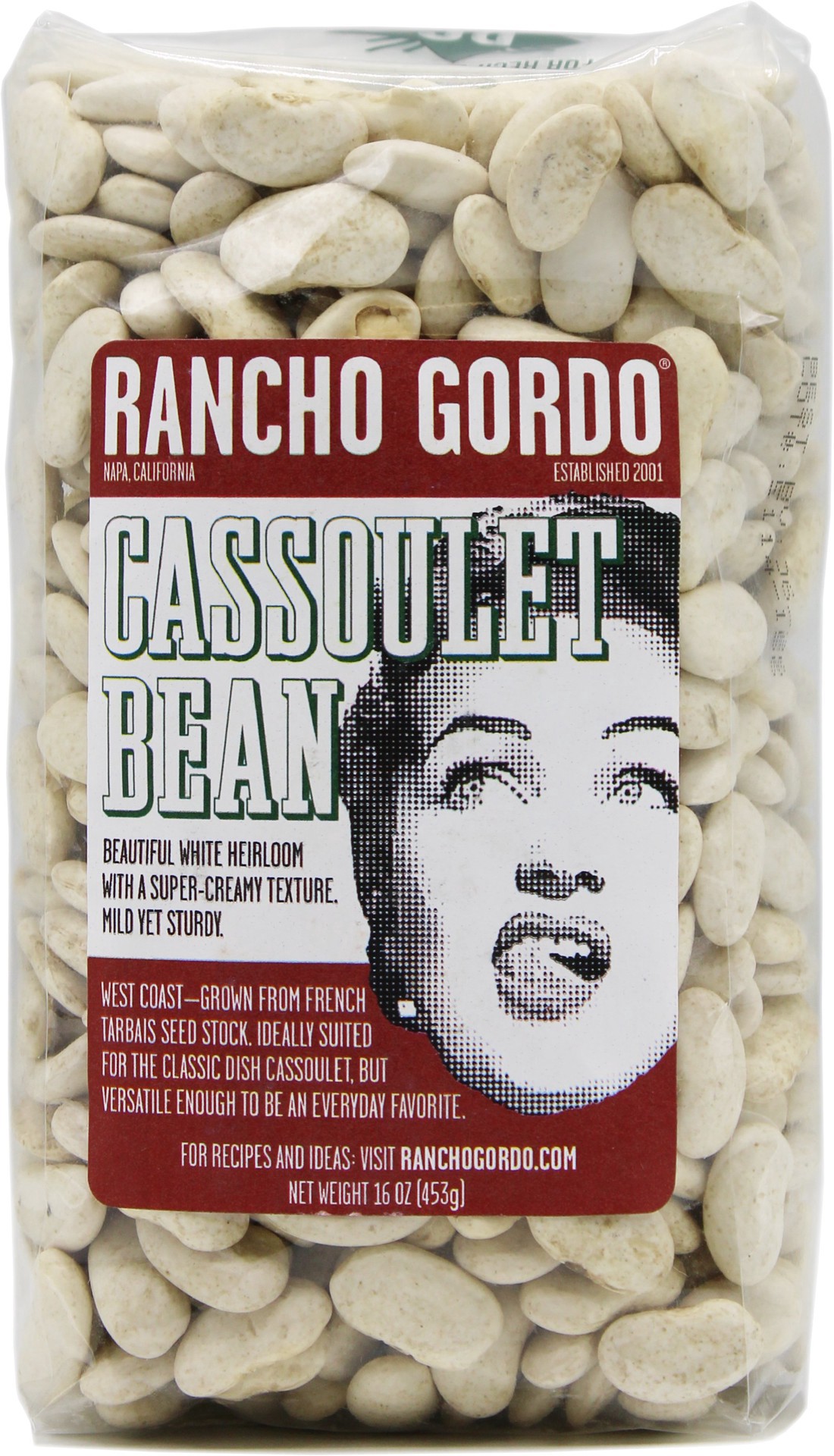 slide 1 of 1, Rancho Gordo Cassoulet Beans, 16 oz
