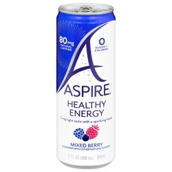 Aspire Healthy Mixed Berry Energy Drink 12 fl oz