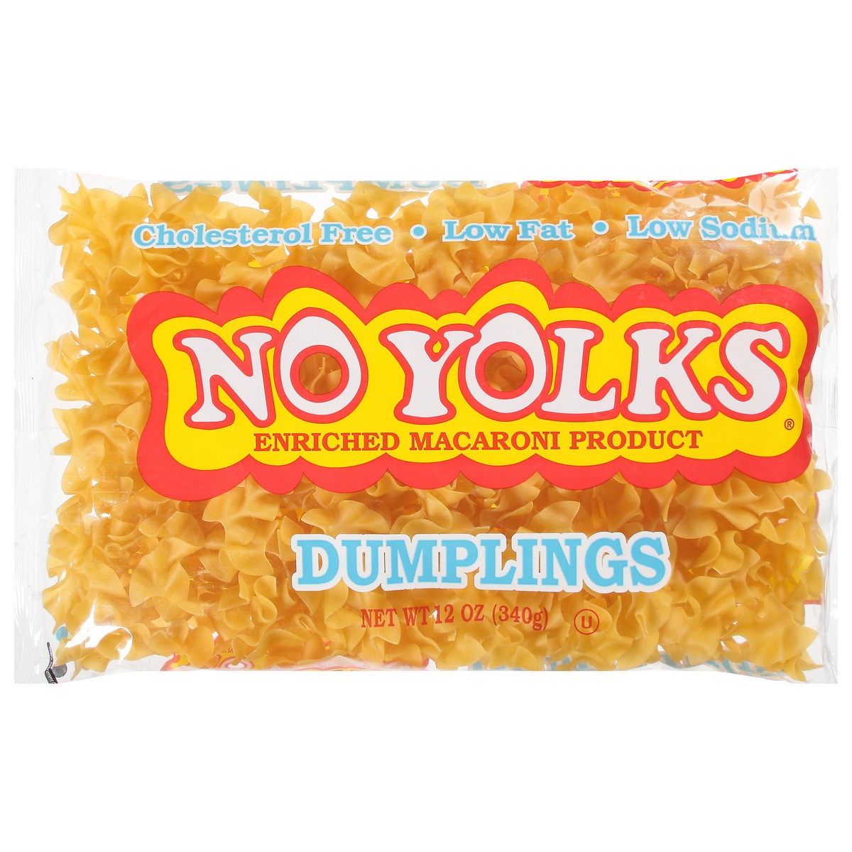 slide 1 of 9, No Yolks Dumplings 12 oz, 12 oz