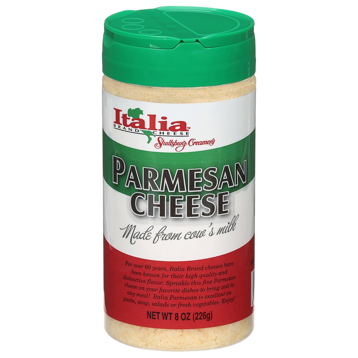 slide 4 of 4, Italia Brand Cheese Parmesan Cheese 8 oz, 8 oz