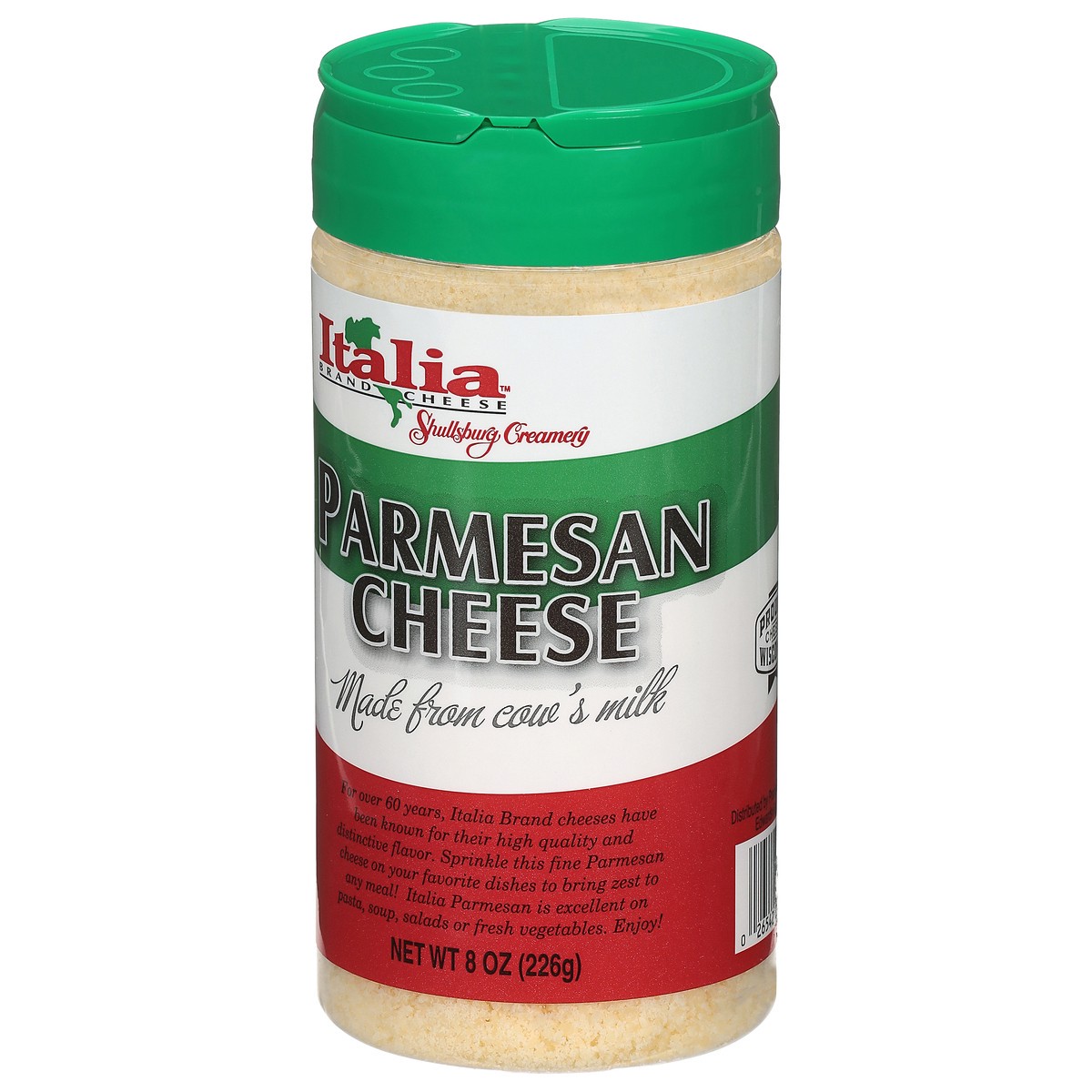 slide 3 of 4, Italia Brand Cheese Parmesan Cheese 8 oz, 8 oz