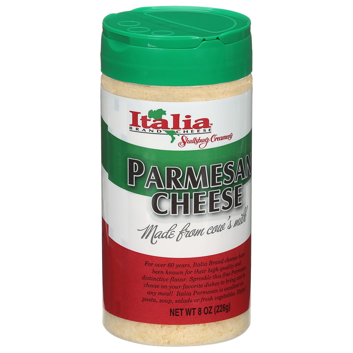 slide 2 of 4, Italia Brand Cheese Parmesan Cheese 8 oz, 8 oz