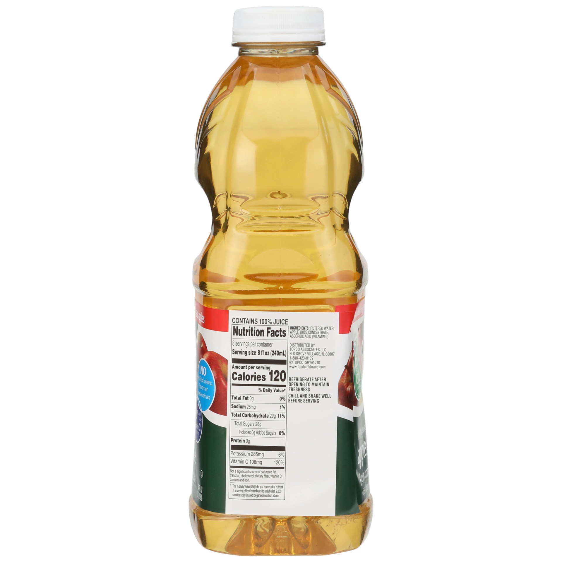 slide 2 of 6, Food Club Apple Juice - 64 fl oz, 64 fl oz