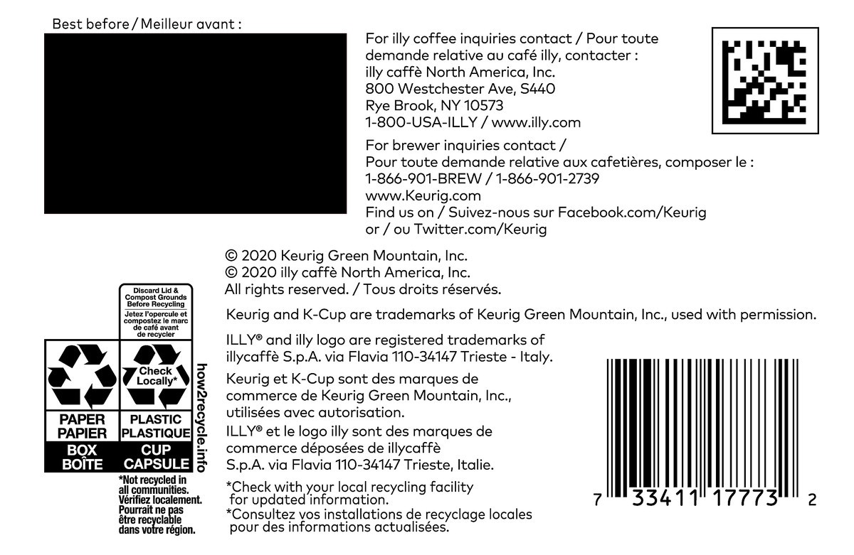 slide 5 of 10, illy Blend K-Cup Pods Extra Bold Roast Forte Coffee - 10 ct, 10 ct