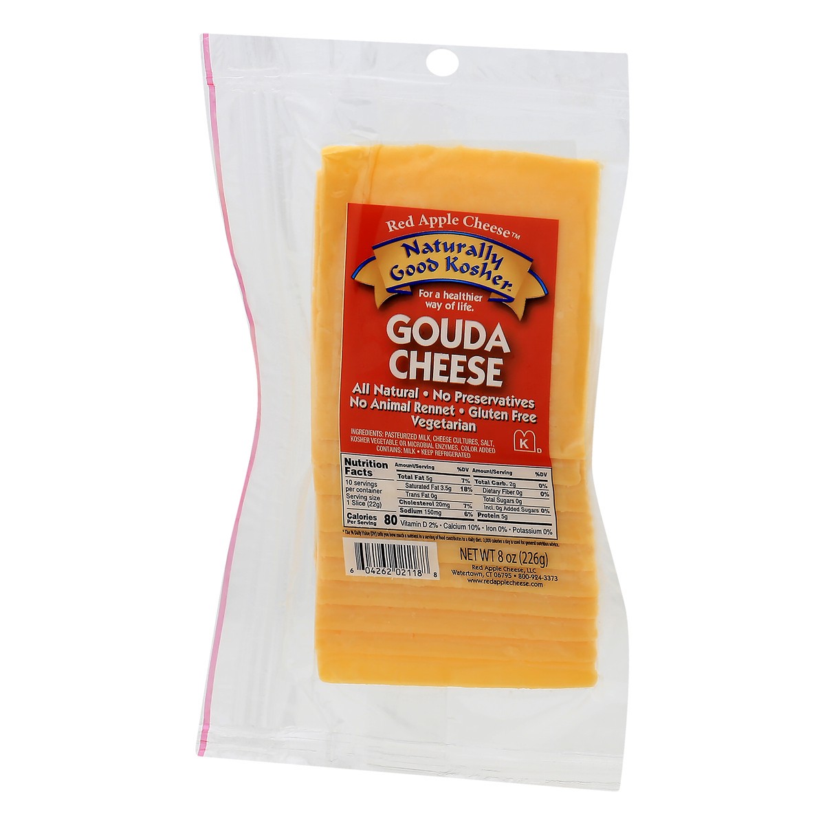 slide 9 of 13, Red Apple Cheese Gouda Cheese 8 oz, 8 oz