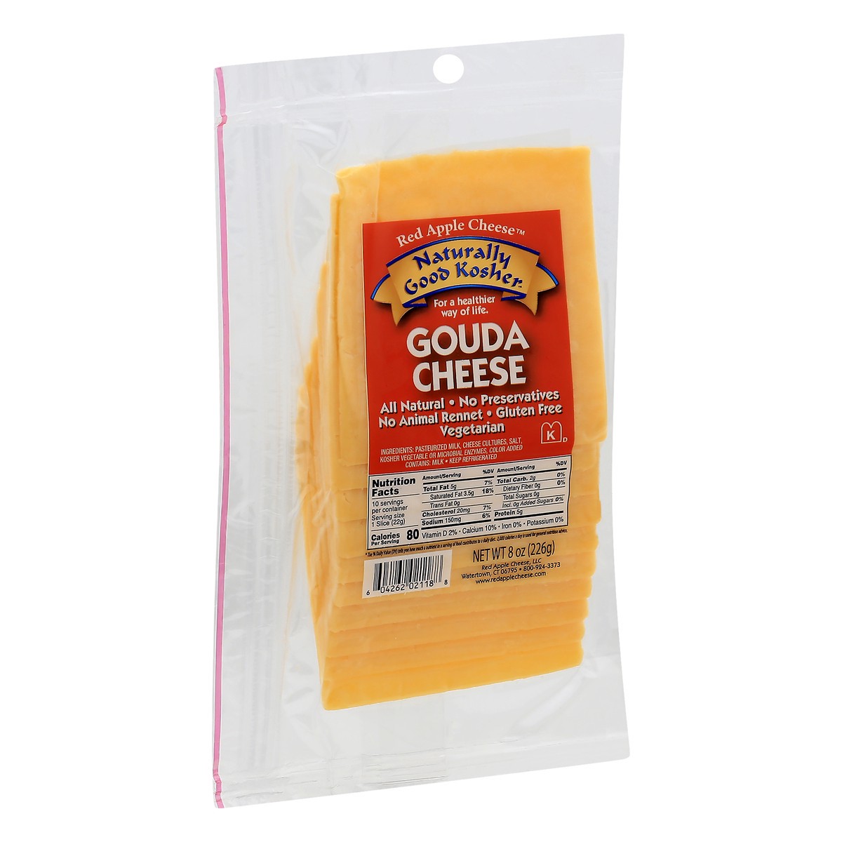 slide 8 of 13, Red Apple Cheese Gouda Cheese 8 oz, 8 oz