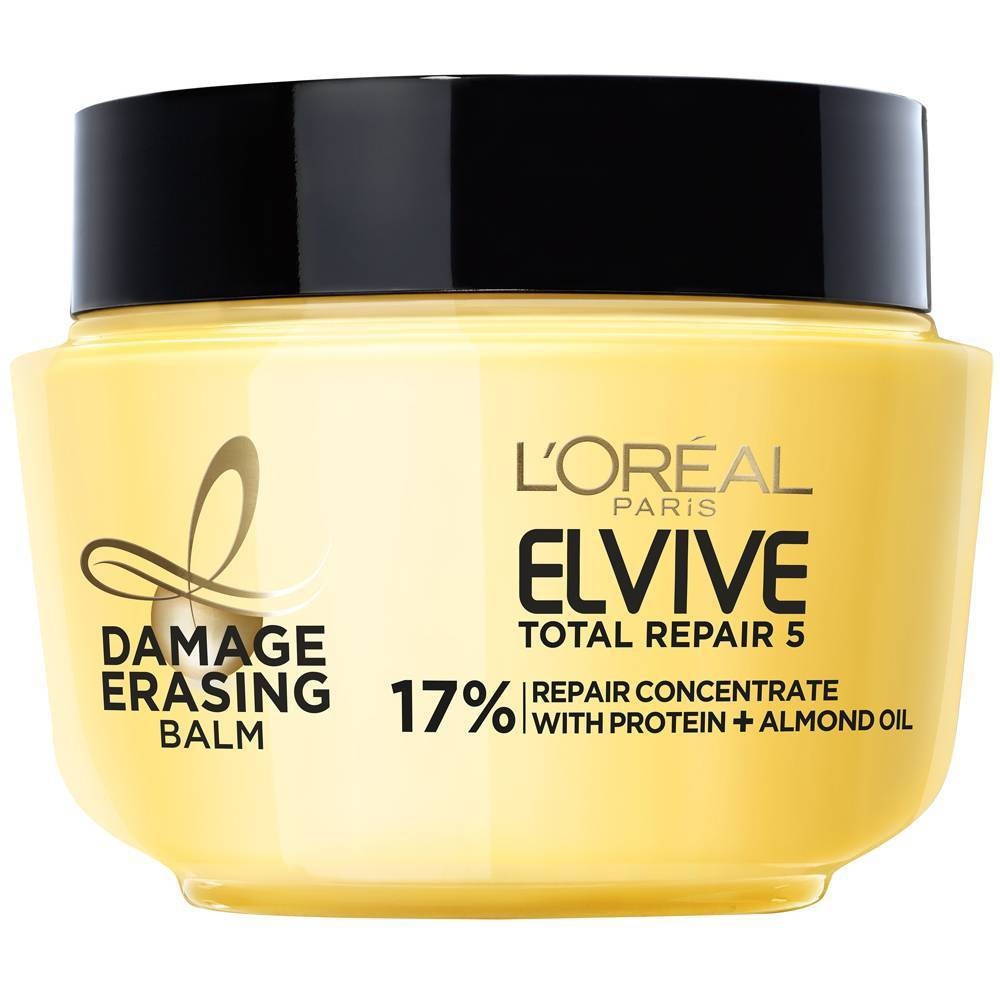 slide 1 of 2, L'Oréal Hair Expert Total Repair 5 Damage-Erasing Balm, 8.5 fl oz