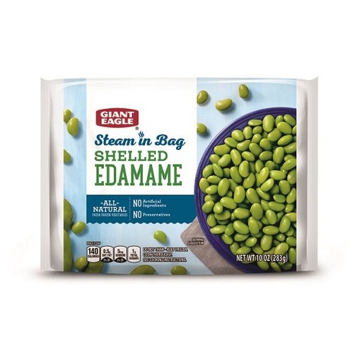 slide 1 of 1, Giant Eagle Steam In Bag Shelled Edamame, 10 oz