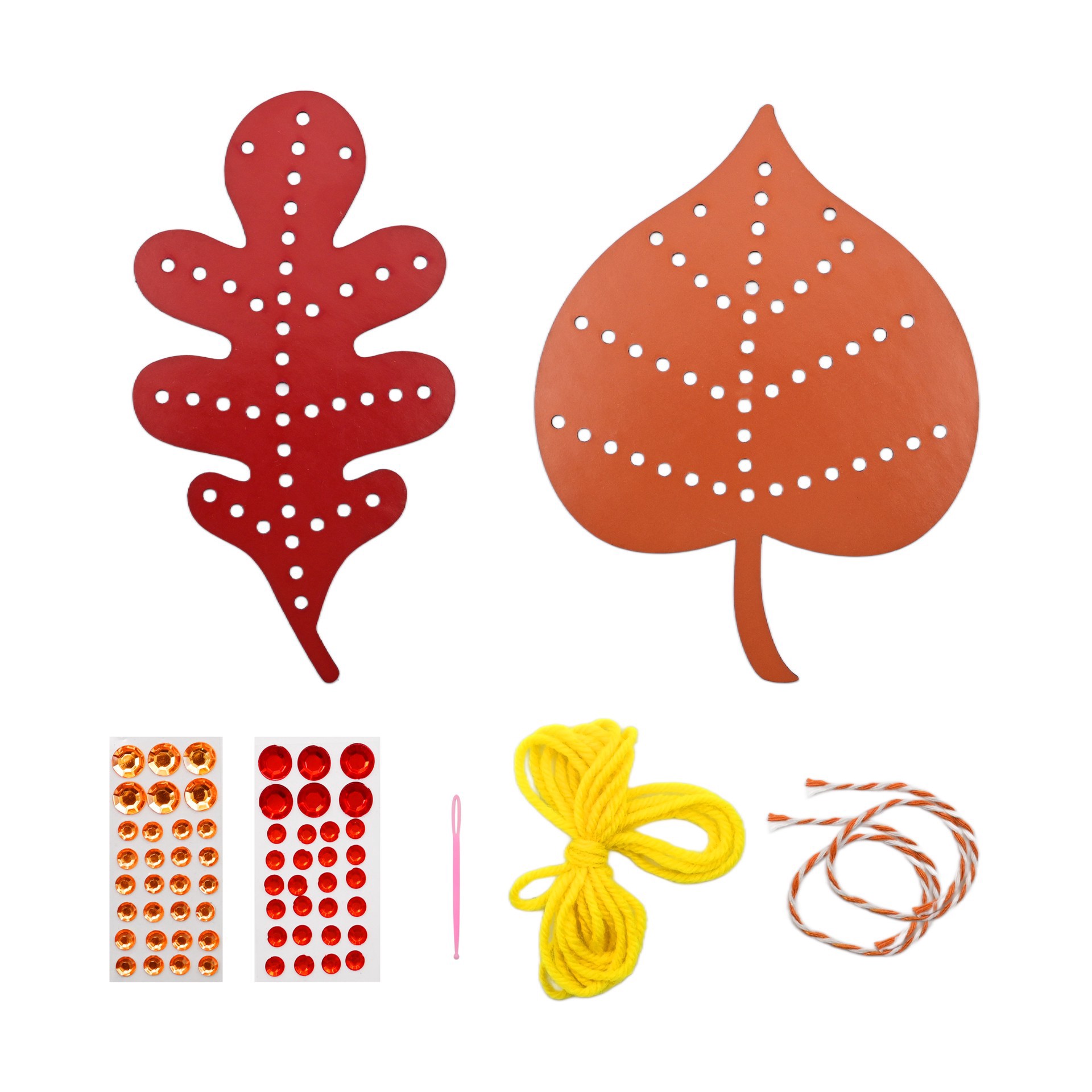 slide 3 of 4, Leaf Weaving Craft Kit By Creatology, 5.5 in x 8 in x 1.5 in