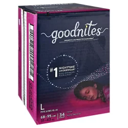 Goodnites Girl Giga Sz