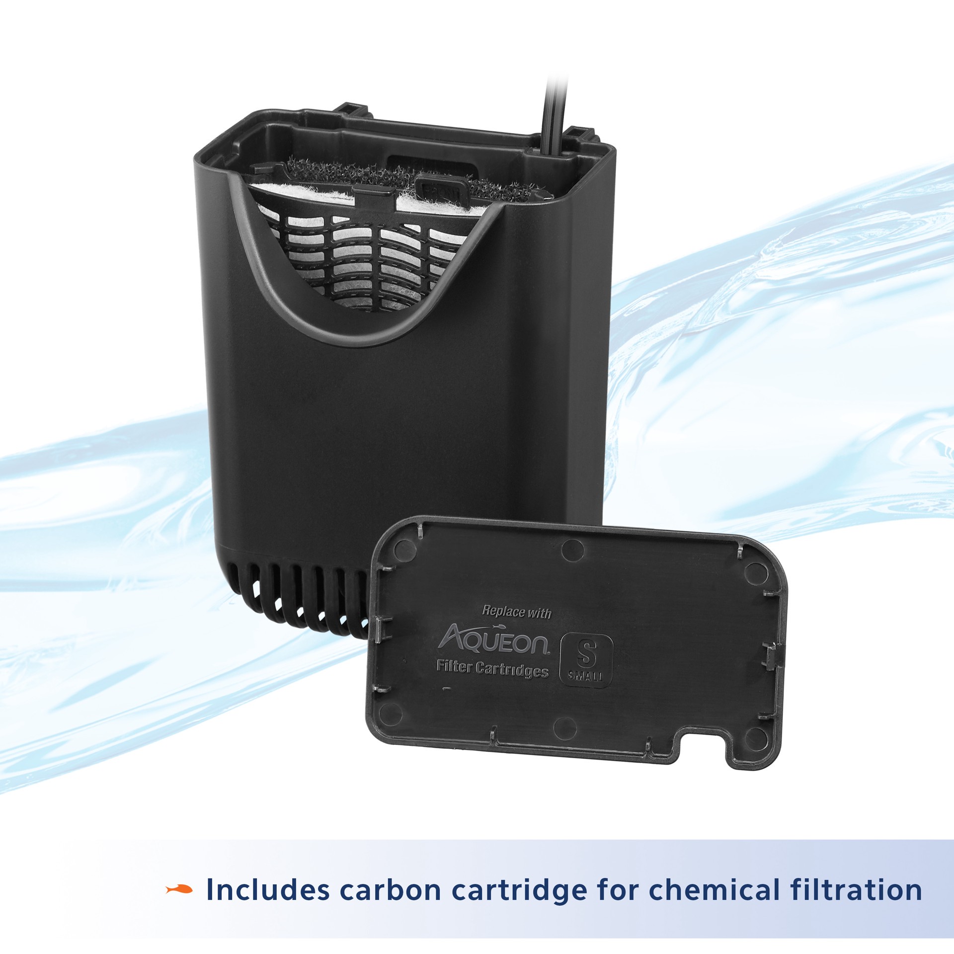 slide 5 of 10, Aqueon QuietFlow E Internal Power Filter Small - 10 Gallon, 1 ct