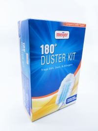 slide 3 of 27, Meijer 180° Duster Kit, 1 CT      