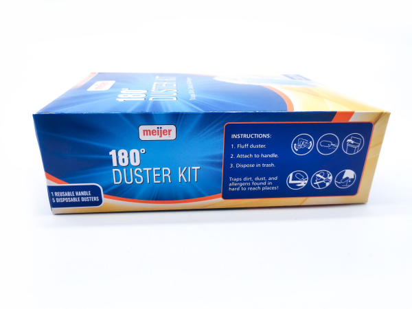 slide 12 of 27, Meijer 180° Duster Kit, 1 CT      