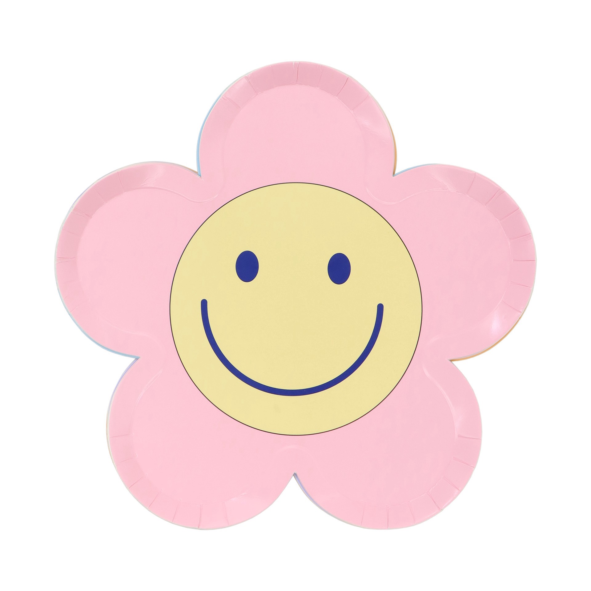 slide 3 of 3, 7" Smiling Flower Dinner Plates, 8ct. By Celebrate It, 8 ct