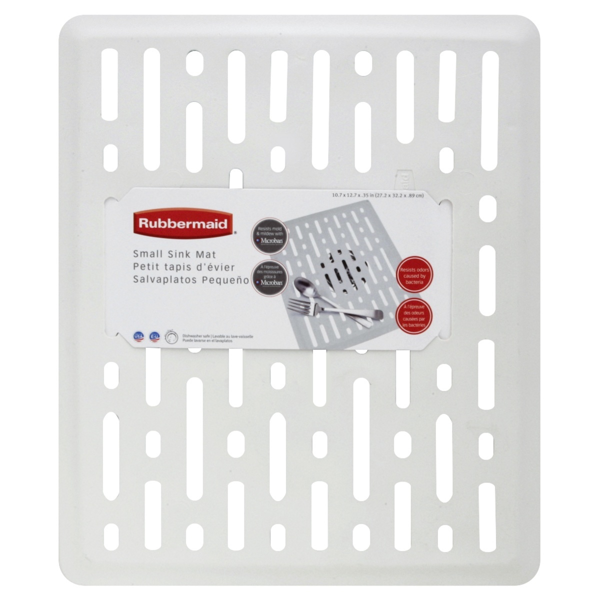 slide 1 of 1, Rubbermaid Sink Mat, Small, 1 Each, 1 ct