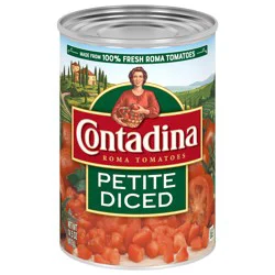 Contadina Petite Cut Diced Tomatoes, 14.5 oz Can