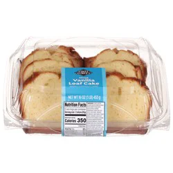 First Street Vanilla Sliced Loaf Cake