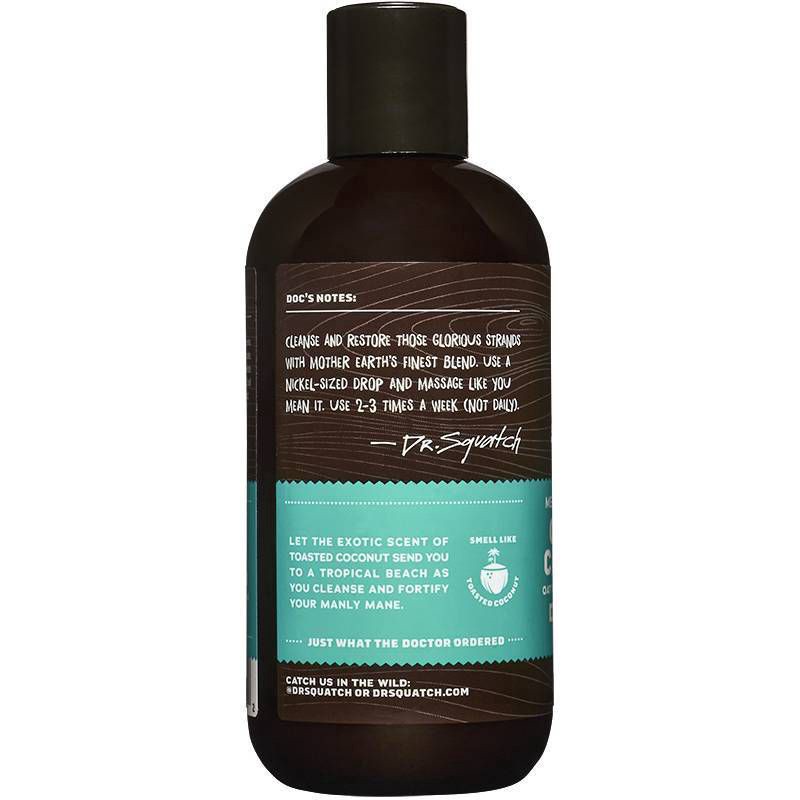 slide 3 of 3, Dr. Squatch Coconut Castaway Shampoo, 8 fl oz