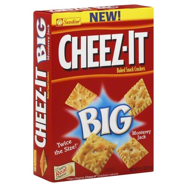 slide 1 of 6, Cheez-It Baked Snack Crackers 11.7 oz, 11.7 oz