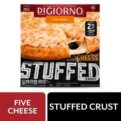 DIGIORNO Five Cheese Frozen Pizza with Cheese Stuffed Crust