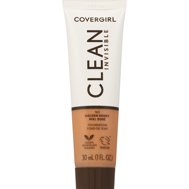 slide 1 of 1, Covergirl Clean Invisible Liquid Foundation - Golden Honey, 1 oz