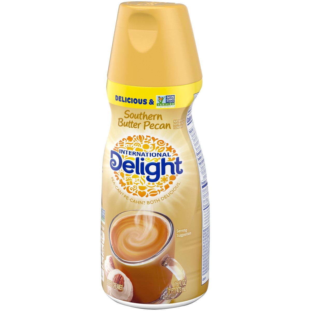 slide 3 of 9, International Delight Southern Butter Pecan Coffee Creamer, 16 Oz., 16 fl oz