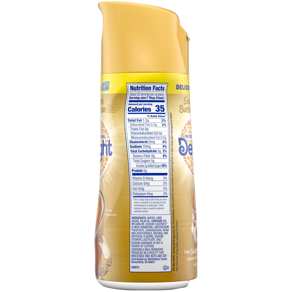 slide 8 of 9, International Delight Southern Butter Pecan Coffee Creamer, 16 Oz., 16 fl oz