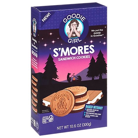 slide 1 of 1, Goodie Girl Cookie Sandwch Smores Creme, 10.6 oz