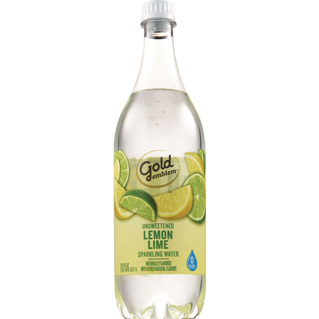 slide 1 of 1, GE Unsweet Spark Water Lemon Lime, 1 ct