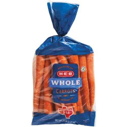 H-E-B Fresh Whole Carrots - Texas-Size Pack
