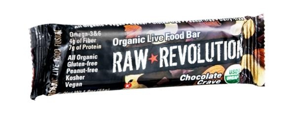 slide 1 of 1, Raw Revolution Chocolate and Cashew Organic Live Food Bar, 1.8 oz