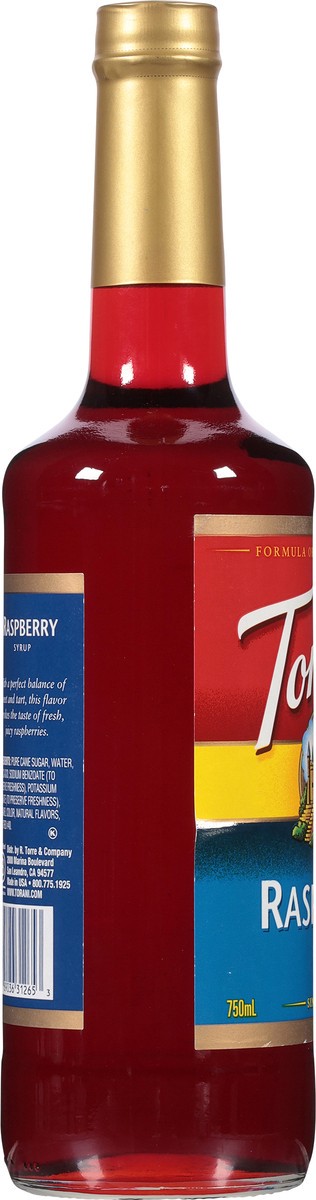 slide 7 of 13, Torani Raspberry Coffee Syrup - 25.4 fl oz, 25.4 fl oz