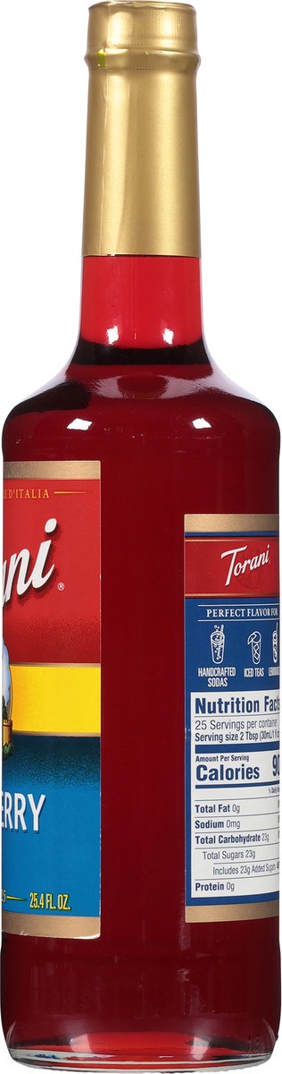 slide 13 of 13, Torani Raspberry Coffee Syrup - 25.4 fl oz, 25.4 fl oz