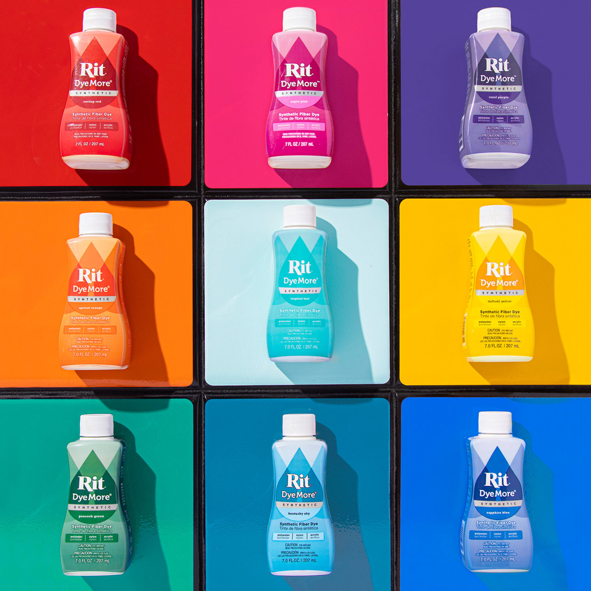 slide 2 of 7, Rit DyeMore Peacock Green Synthetic Fiber Dye 7 oz, 7 oz