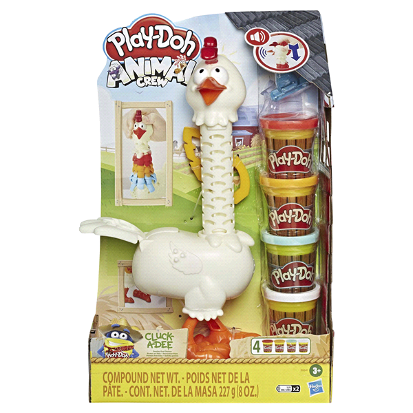 slide 1 of 1, Play-Doh Animal Crew Cluck-A-Dee Modeling Compound Playset, 1 ct